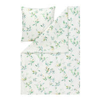 BETTWÄSCHE Atelier Interlock-Jersey 135/200 cm  - Grün, Design, Textil (135/200cm) - Estella