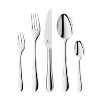 BESTECKSET Merit 30-teilig Edelstahl  - Edelstahlfarben, Basics, Metall - WMF