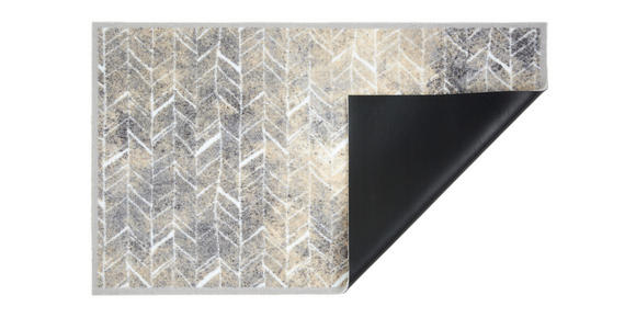 FUßMATTE 66/110 cm Miabella - Beige/Grau, Design, Textil (66/110cm) - Esposa