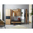 GARDEROBENSCHRANK - Eichefarben/Anthrazit, Natur, Holz/Metall (60/196/39cm) - Valnatura GARDEROBENSCHRANK - Eichefarben/Anthrazit, Natur, Holz/Metall (60/196/39cm) - Valnatura