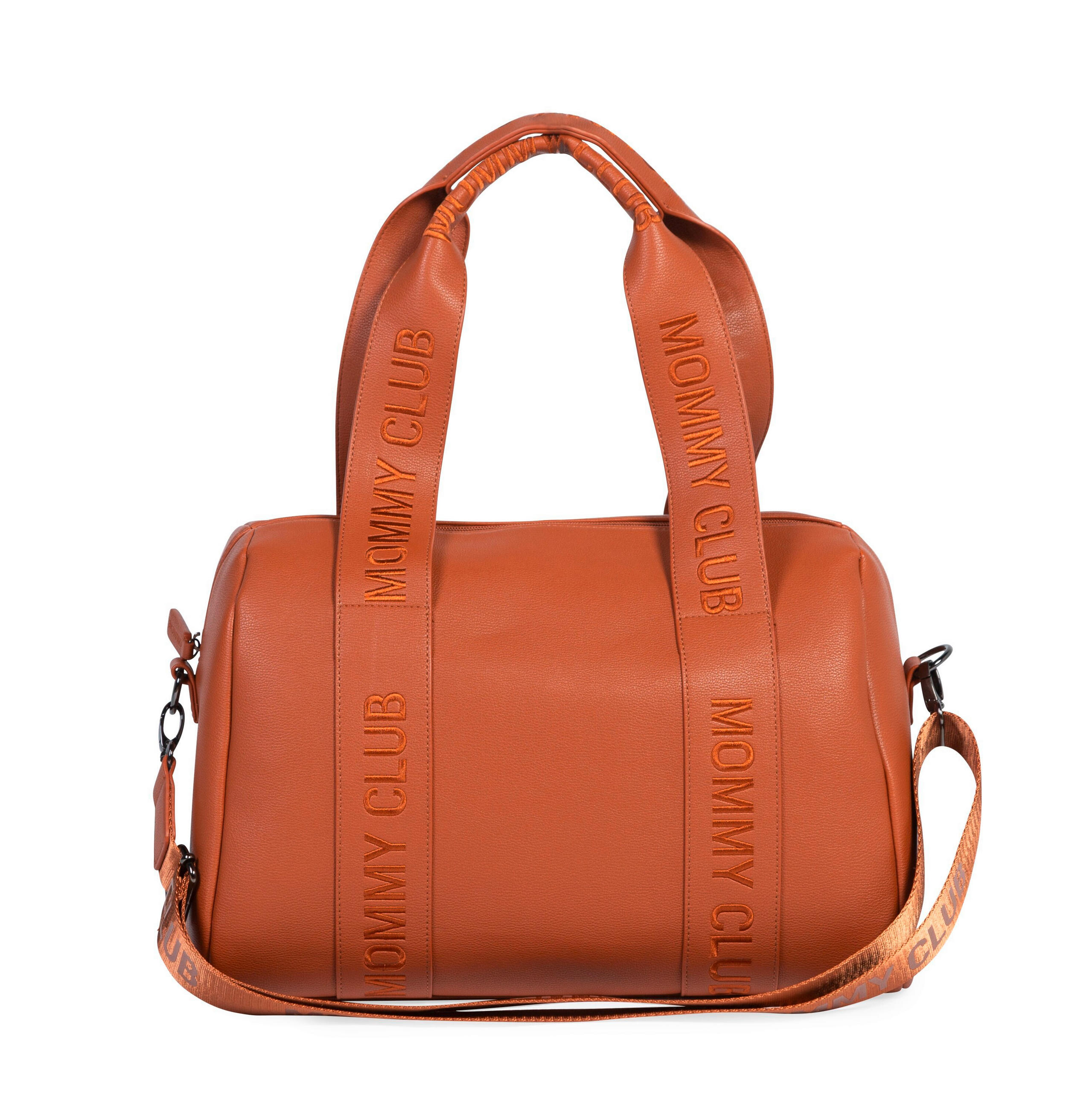 WICKELTASCHE Mommy Club Vegan Leder Braun  - Schwarz/Braun, KONVENTIONELL, Kunststoff (38/21/27cm) - Childhome