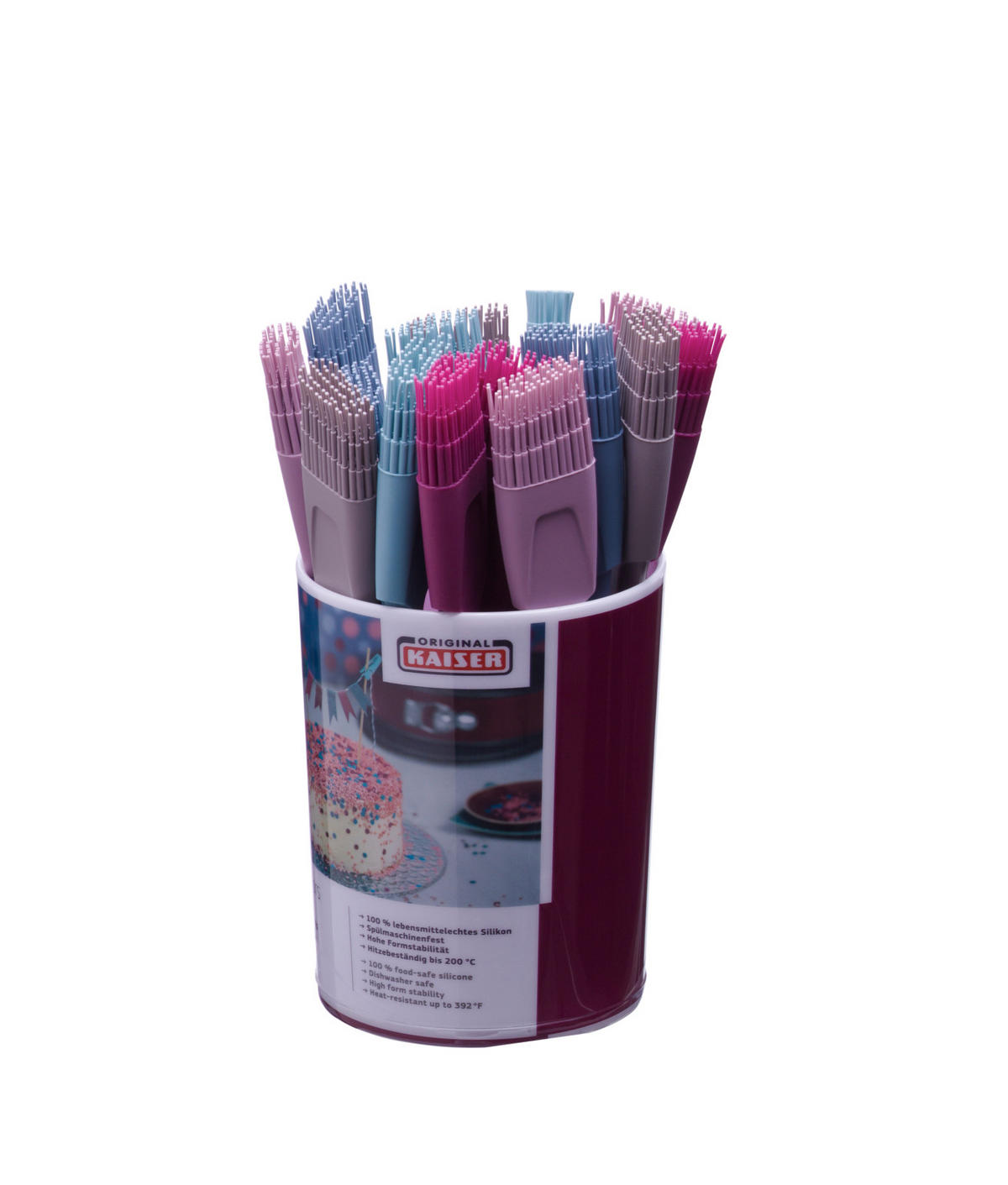 BACKPINSEL - Multicolor, Basics, Kunststoff (3.2/22.5/1.3cm)