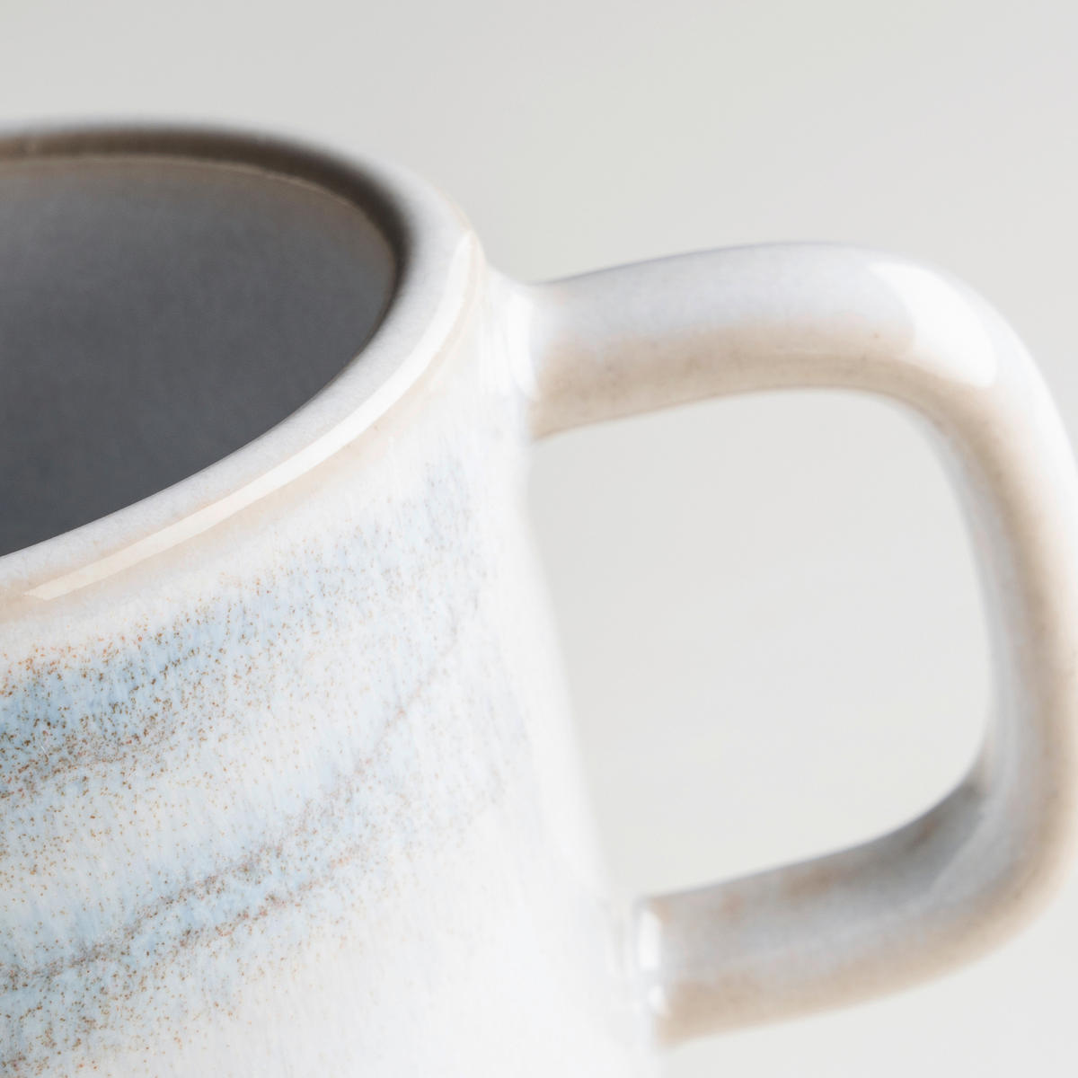 TASSENSET TIEFER SEE 8-teilig  - Hellgrau/Weiß, Basics, Keramik - Gipfelstück