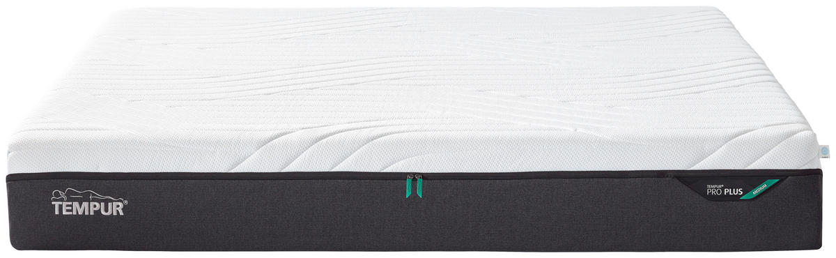 MATRATZE PRO PLUS MEDIUM Pro Plus® Coolquilt 140/200 cm Höhe ca. 27 cm  - Anthrazit/Weiß, Basics, Textil (140/200cm) - Tempur