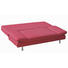 SCHLAFSOFA Rot - Chromfarben/Rot, Design, Kunststoff/Textil (195/87/93cm) - NOVEL