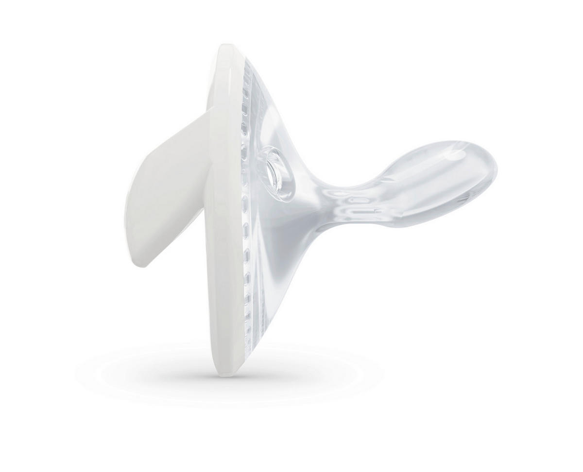 SCHNULLER - Pastellblau/Beige, Basics, Kunststoff (5,5/6/14,4cm) - NUK