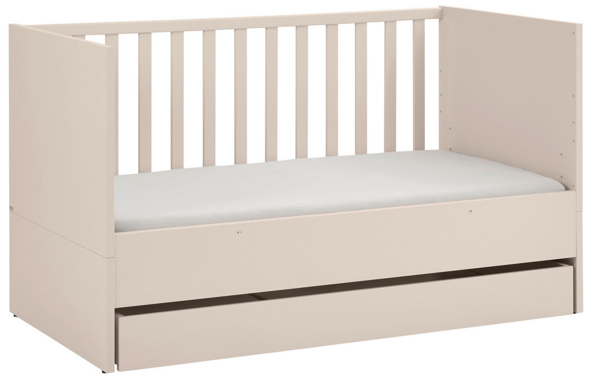 POSTELJNI PREDAL - bež, Basics, umetna masa/leseni material (137/14/75cm) - Paidi