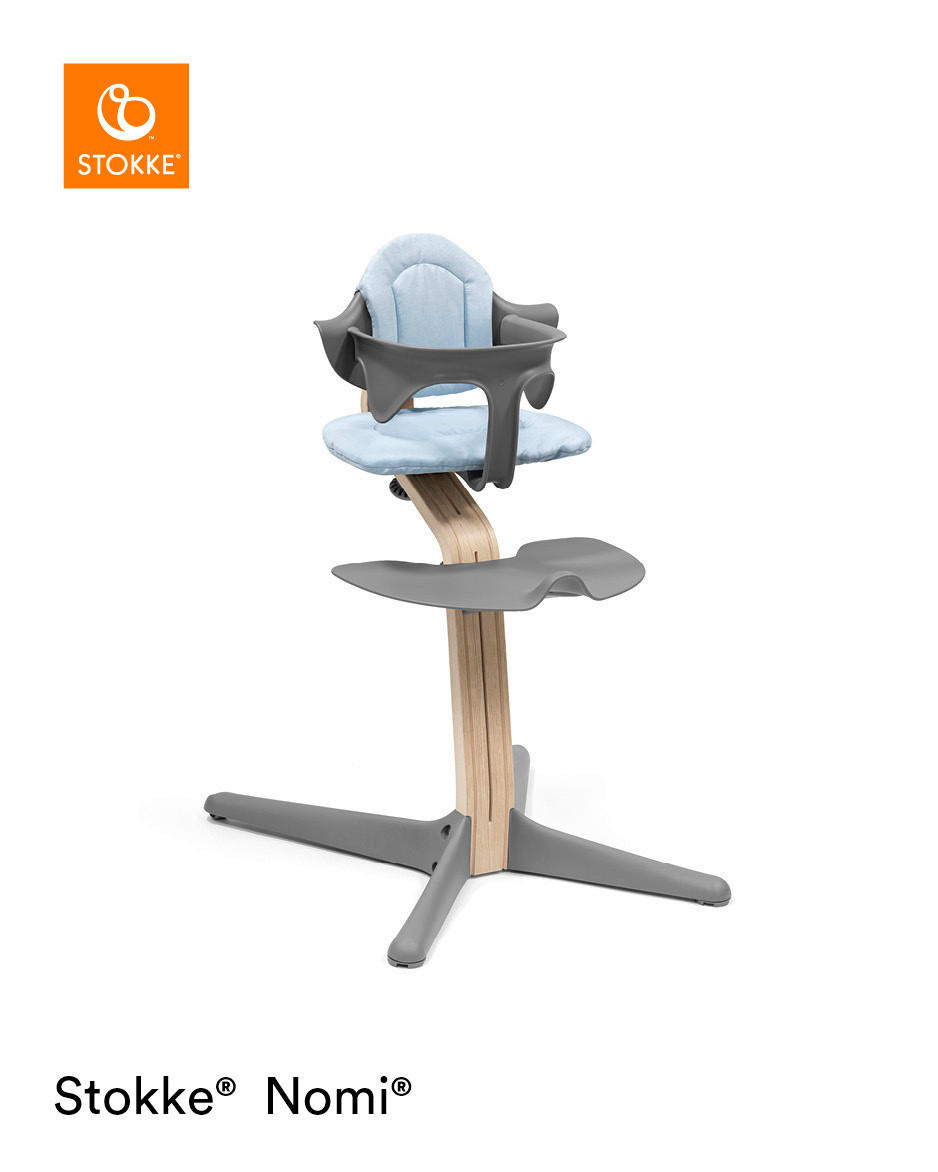 HOCHSTUHL Nomi Naturfarben, Grau  - Naturfarben/Grau, Basics, Holz (52/83,50/59cm) - Stokke