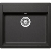 SPÜLE MONN100USTO  - Graphitfarben, Basics, Stein (57/51cm) - Schock