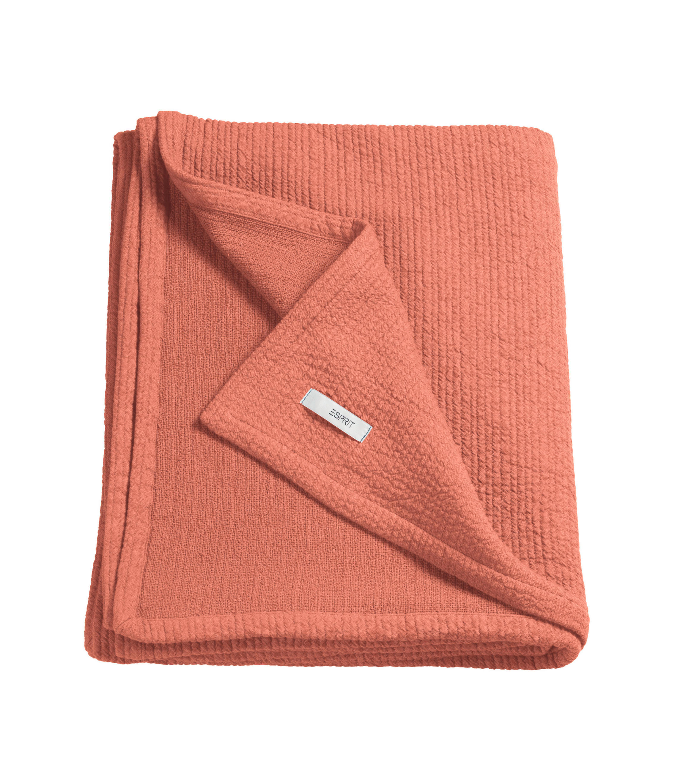 PLAID E-Amber 130/170 cm  - Terracotta/Orange, Basics, Textil (130/170cm) - Esprit