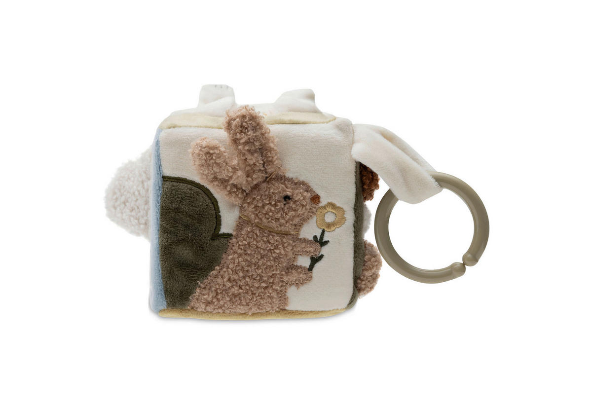 IGRALNA KOCKA - večbarvno, Basics, tekstil (10/10/1cm) - JOLLEIN