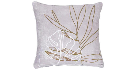 ZIERKISSEN 45/45 cm - Silberfarben, LIFESTYLE, Textil (45/45cm) - Esposa