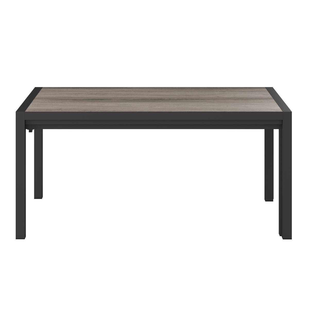 GARTENSET Webstoff Aluminium  - Anthrazit/Hellgrau, MODERN, Kunststoff/Textil - Ambia Garden