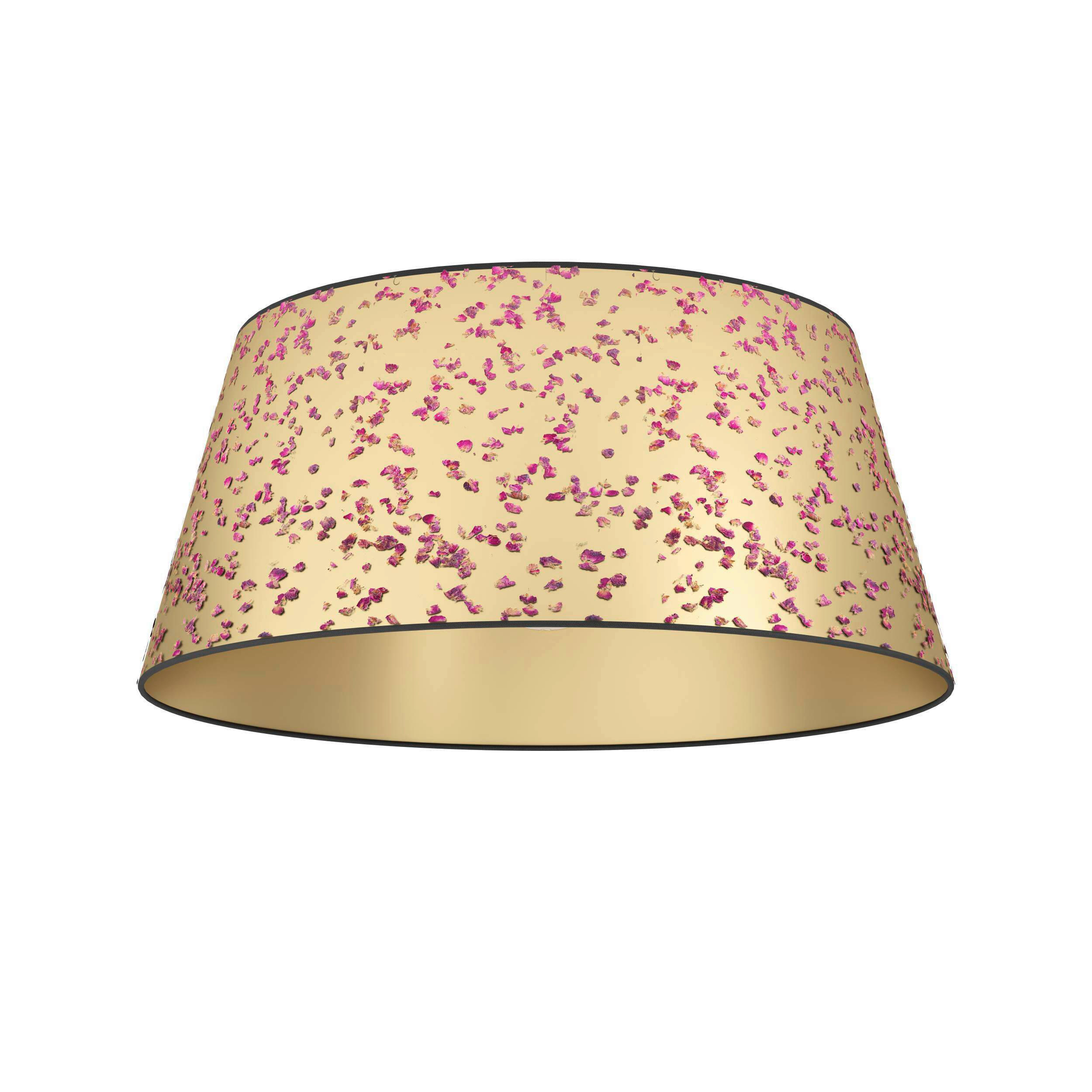 DECKENLEUCHTE  45/22,5 cm    - Pink/Goldfarben, KONVENTIONELL, Papier/Metall (45/22,5cm) - Eglo