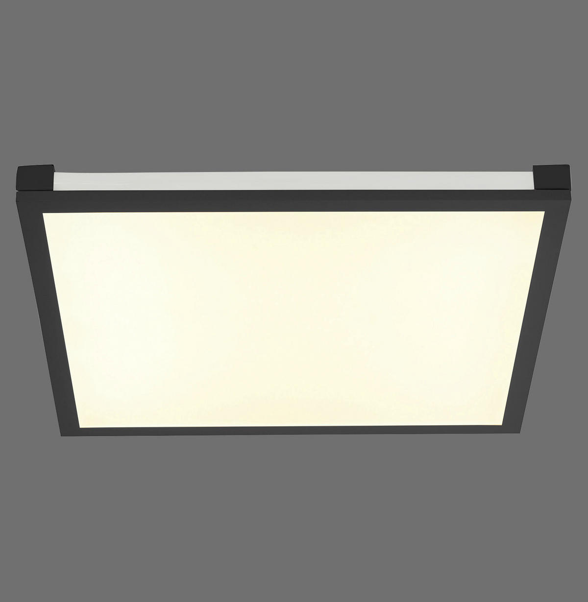 LED-PANEEL 45/45/7,1 cm  - Schwarz, Basics, Kunststoff/Metall (45/45/7,1cm)