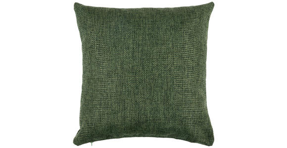 ZIERKISSEN    - Dunkelgrün, Basics, Textil (48/48/10cm) - Novel