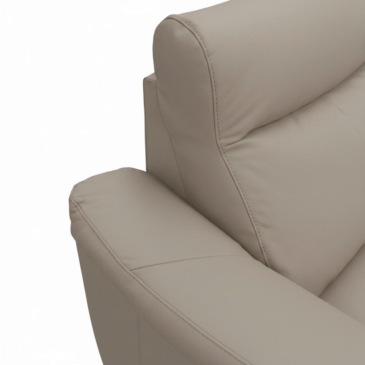 ECKSOFA Echtleder Schlammfarben  - Wengefarben/Schlammfarben, Design, Leder/Holz (260/229cm) - Livetastic