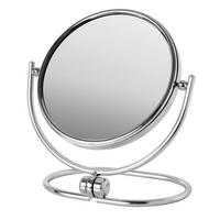 SMINKTÜKÖR  - króm, Basics, Üveg/fém (17,5/18/11,5cm) - Sadena