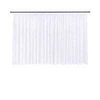 FERTIGSTORE  transparent  600/175 cm   - Weiß, Basics, Textil (600/175cm)