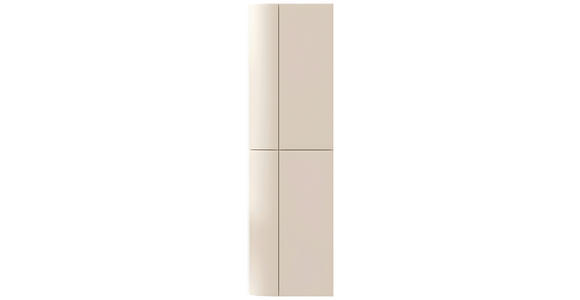 HOCHSCHRANK 45/160/30 cm  - Kaschmir, KONVENTIONELL, Glas/Holzwerkstoff (45/160/30cm) - Novel