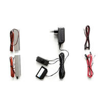 GLASBODENBELEUCHTUNGS-SET  - Silberfarben, Design, Kunststoff (10/1/3cm) - Livetastic