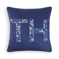 KISSENHÜLLE Outdoor 40/40 cm  - Blau/Grau, Basics, Textil (40/40cm) - Tommy Hilfiger