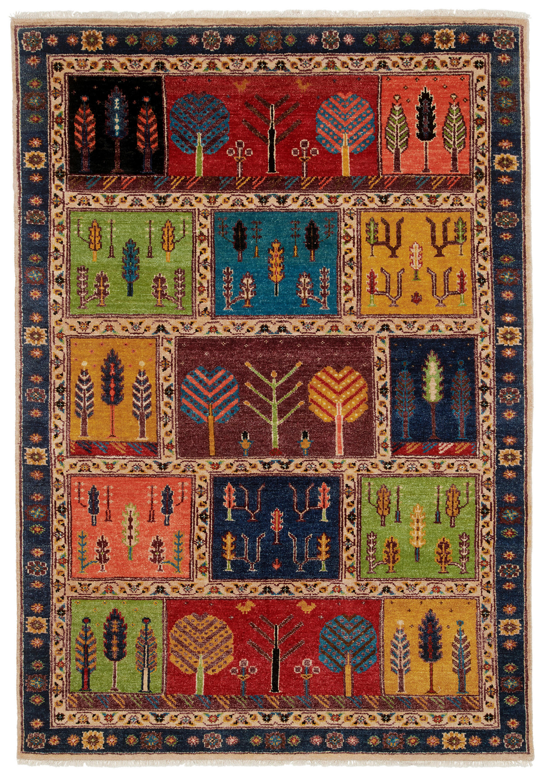 ORIENTTEPPICH 120/180 cm Endless Dream Multicolor  - Multicolor, LIFESTYLE, Textil (120/180cm) - Cazaris
