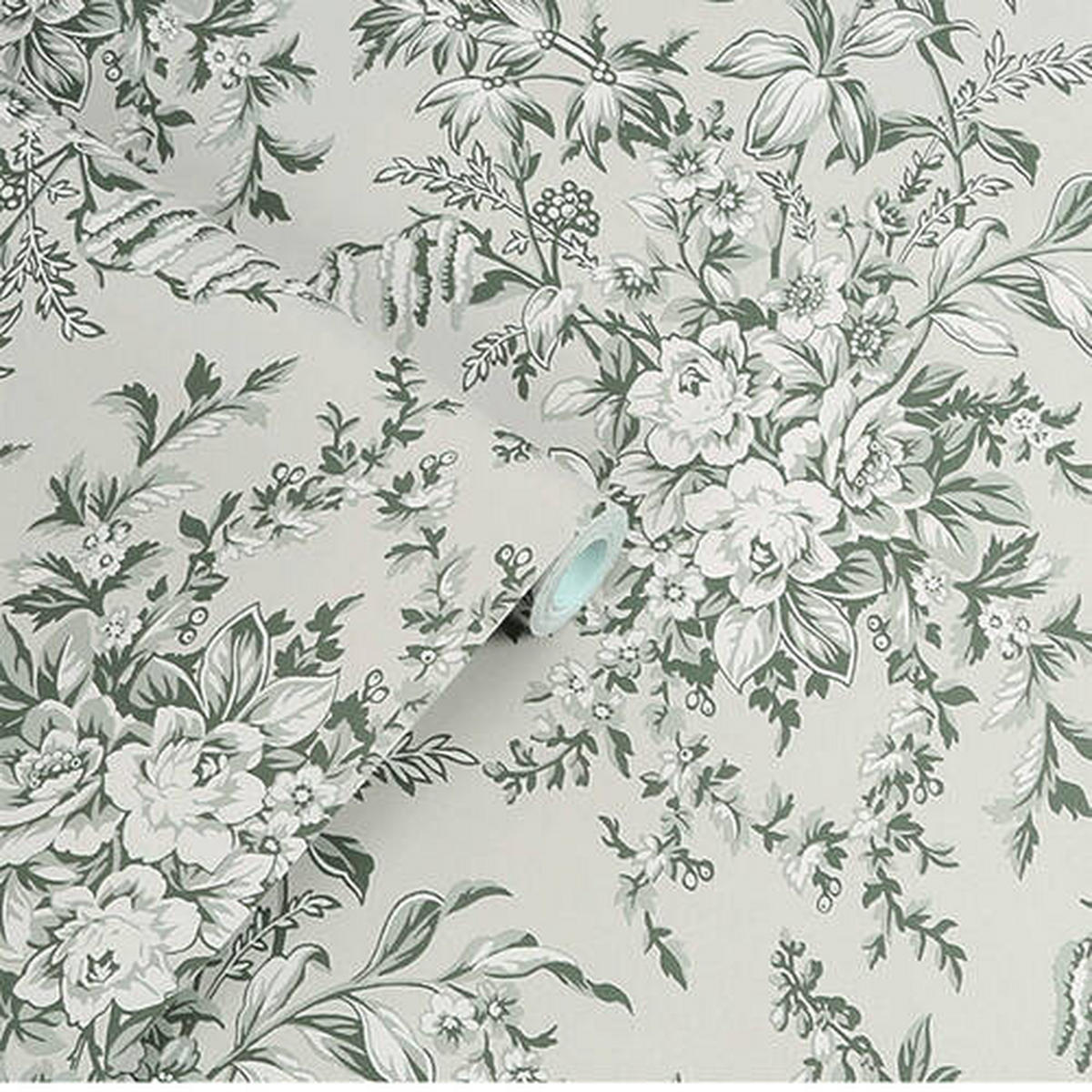 NON WOVEN-TAPET 52/1000 cm  - ljusgrön, Basics, papper/plast (52/1000cm)