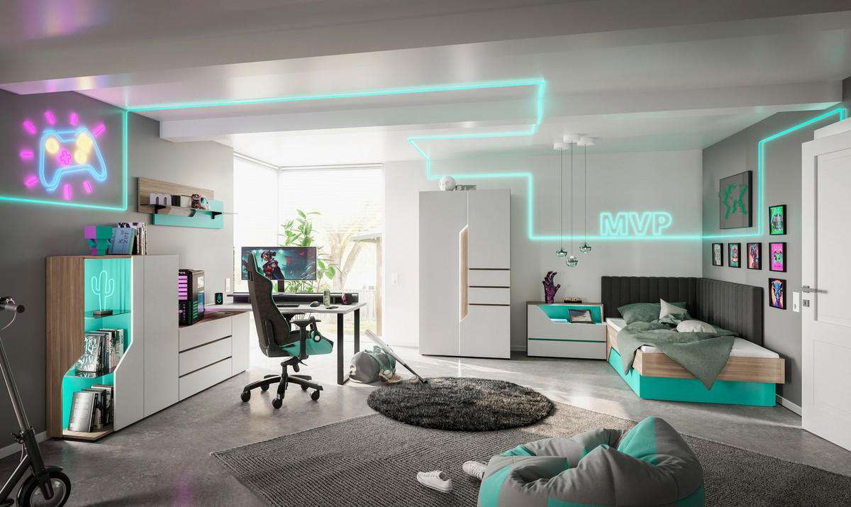 JUGENDZIMMER - Design, Holzwerkstoff - Venda