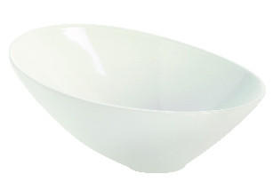 SKLEDA  BLACK&WHITE  keramika         - bela, Basics, keramika (15,5cm) - ASA