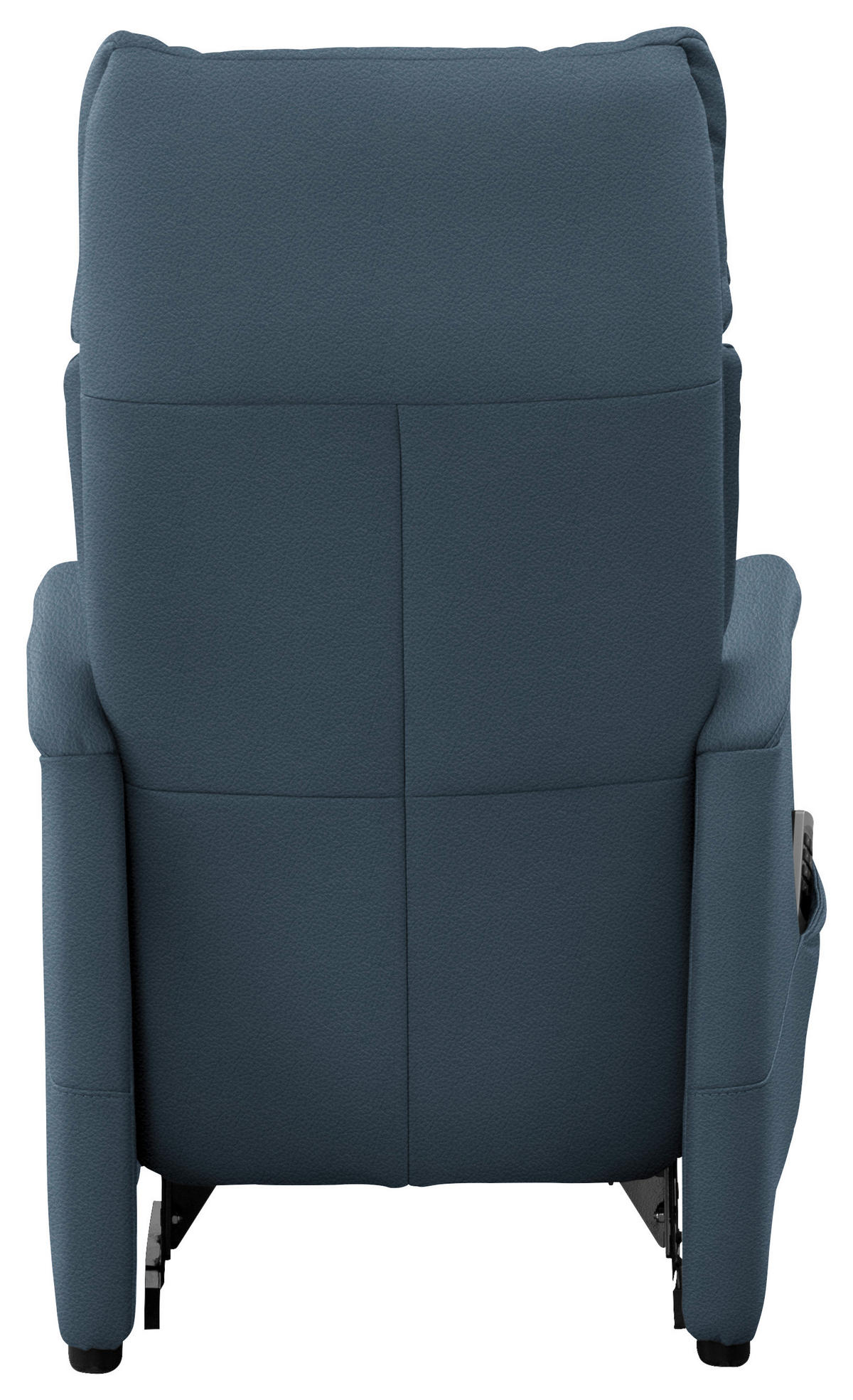 FERNSEHSESSEL in Blau  - Blau/Schwarz, KONVENTIONELL, Leder/Kunststoff (69/109/83cm) - Cantus