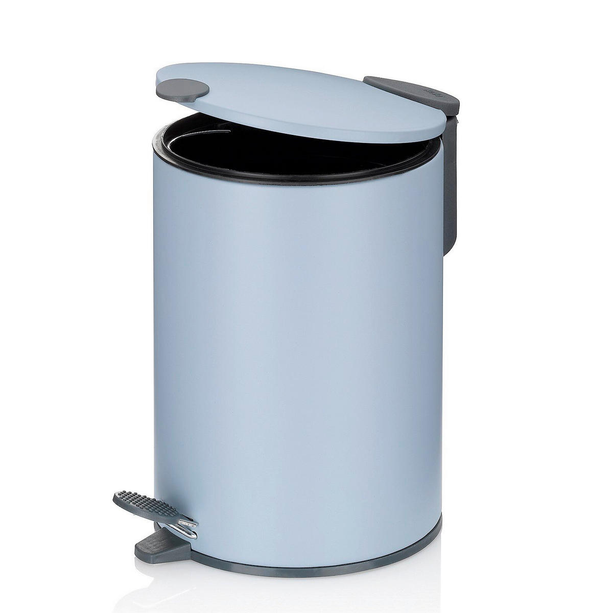 KOSMETIKEIMER MATS 3 L  - Pastellblau/Schwarz, Basics, Kunststoff/Metall (17,0/23,0cm) - Kela