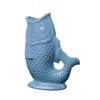 VASE 24.9 cm  - Blau, Basics, Keramik (18,4/24,9/9cm)