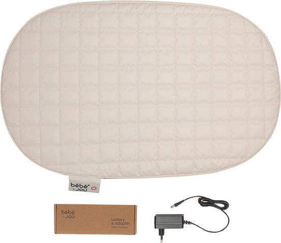 WICKELAUFLAGE beheizt - Taupe, Basics, Kunststoff (74/44.5/9cm) - Bebe Jou