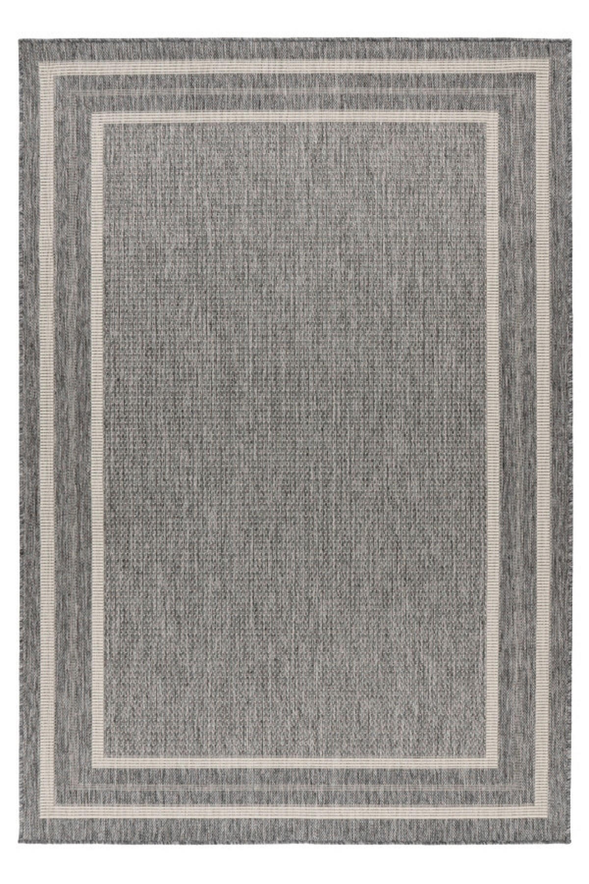 RAVNO TKANI TEPIH  srebrna     - srebrna, Osnovno, tekstil (60/110cm)