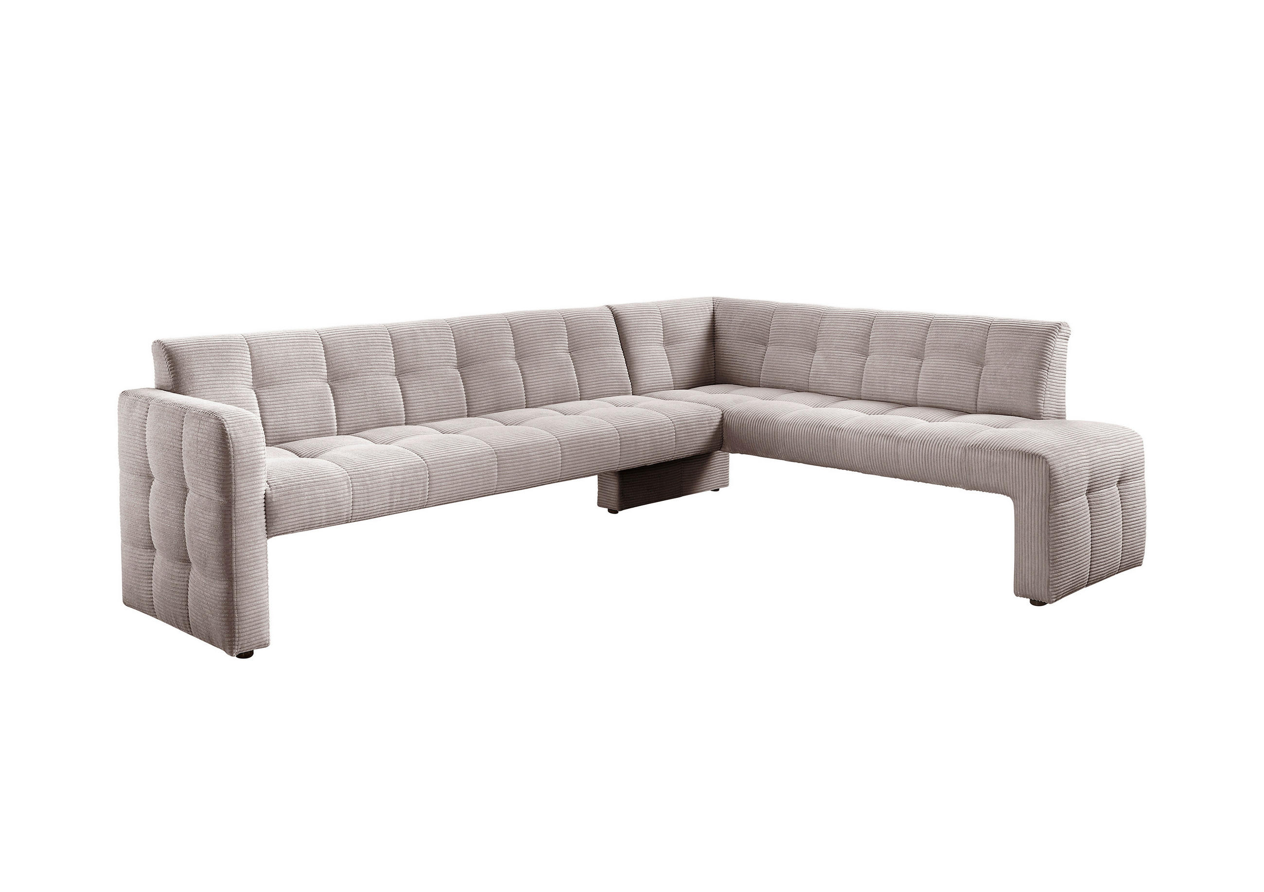 KLUPA KUTNA  cappuccino  drvo, tekstil, drvni materijal      - cappuccino/crna, Moderno, drvni materijal/drvo (265/197cm) - Livetastic