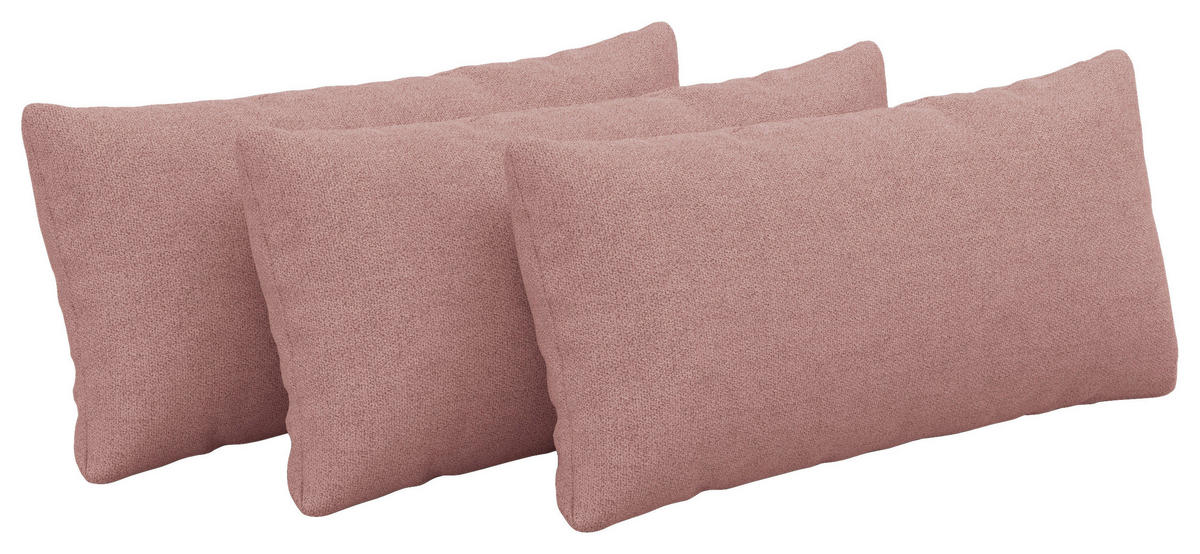 ZIERKISSEN ZOE E 3-teilig 60/30 cm  - Altrosa, KONVENTIONELL, Textil (60/30cm) - Sit & More