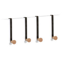 TÜRHAKEN  in Schwarz  - Schwarz, Basics, Holz/Metall (3/8/18cm) - Zeller Present