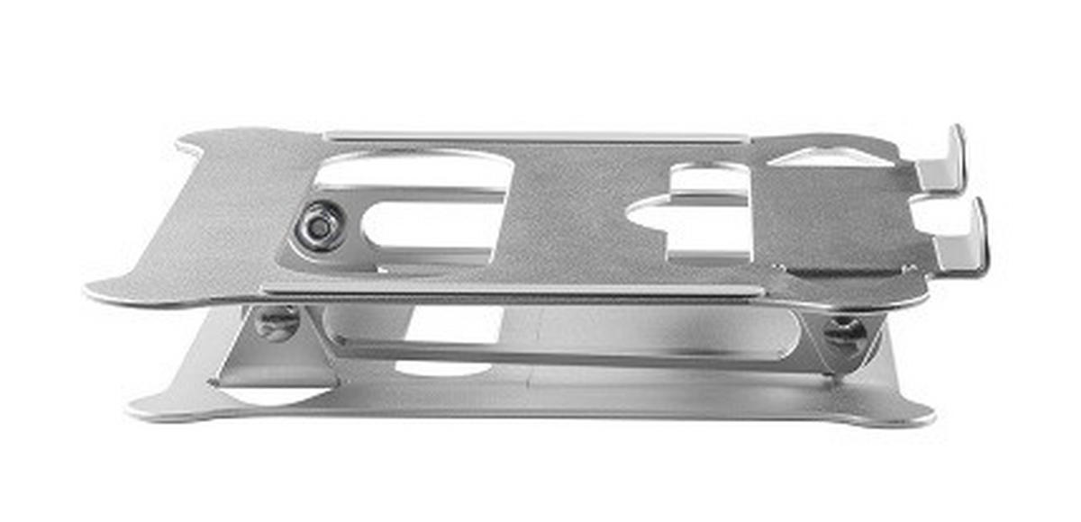 LAPTOP-HALTERUNG Metall Alufarben  - Alufarben, Design, Metall (26,5/16/23cm) - Boxxx