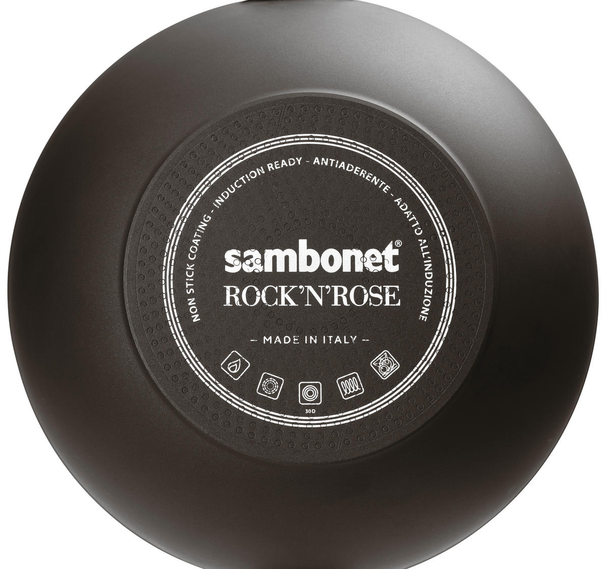 WOKPFANNE 28 cm  - Schwarz, Trend, Metall (28cm) - Sambonet