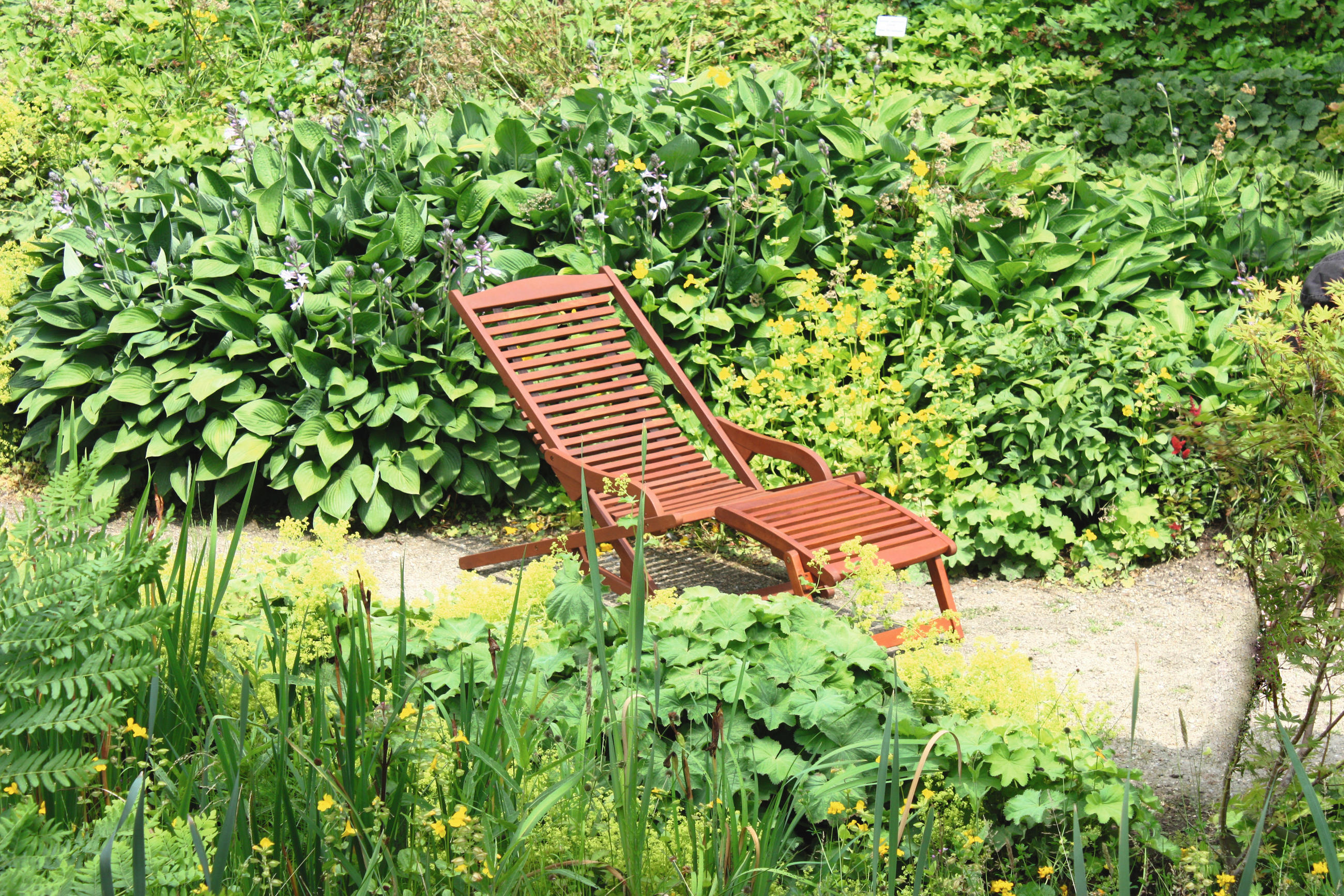 SONNENLIEGE 59,5/78/145 cm  - Beige/Braun, Basics, Holz/Kunststoff (59,5/78/145cm) - Gardenson