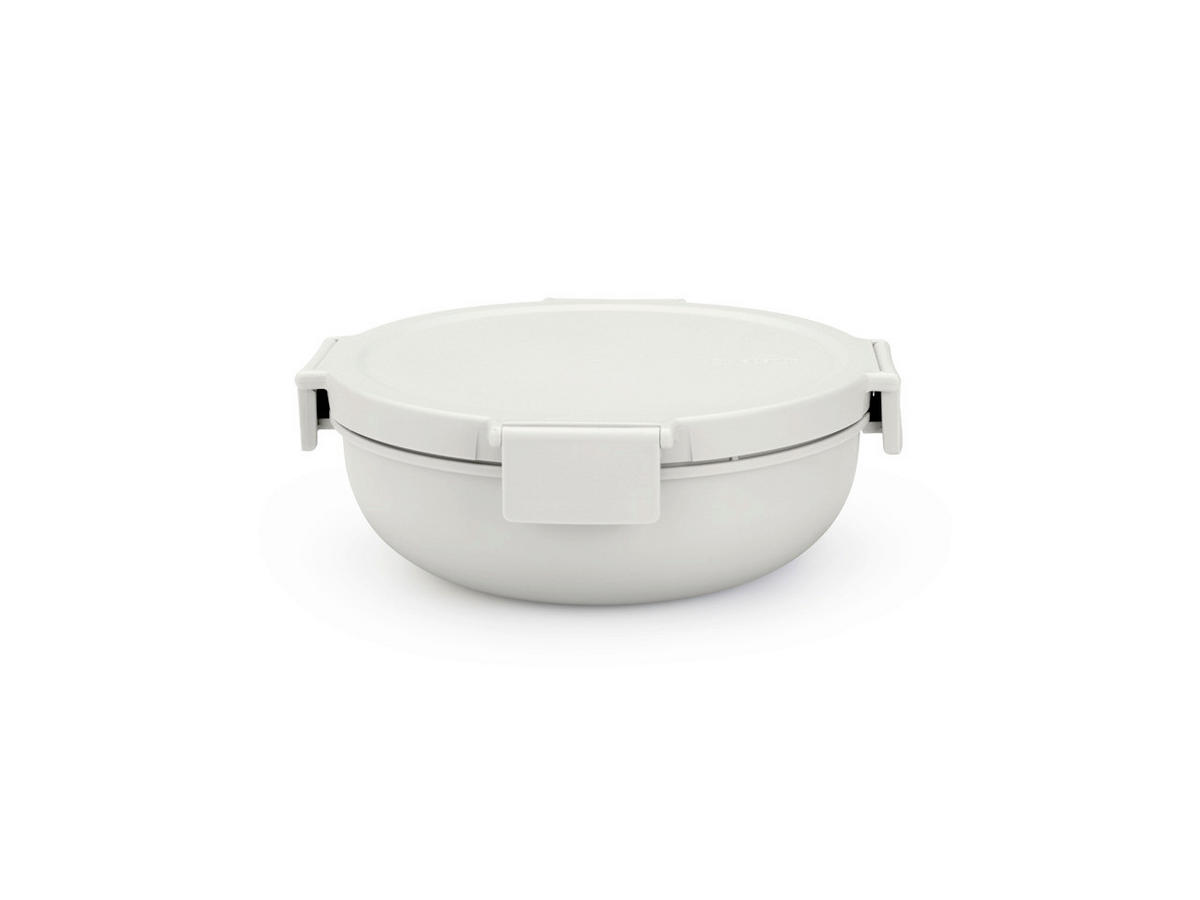 KRABIČKA NA OBĚD  - světle šedá, Basics, plast (21/7.5/21cm) - Brabantia