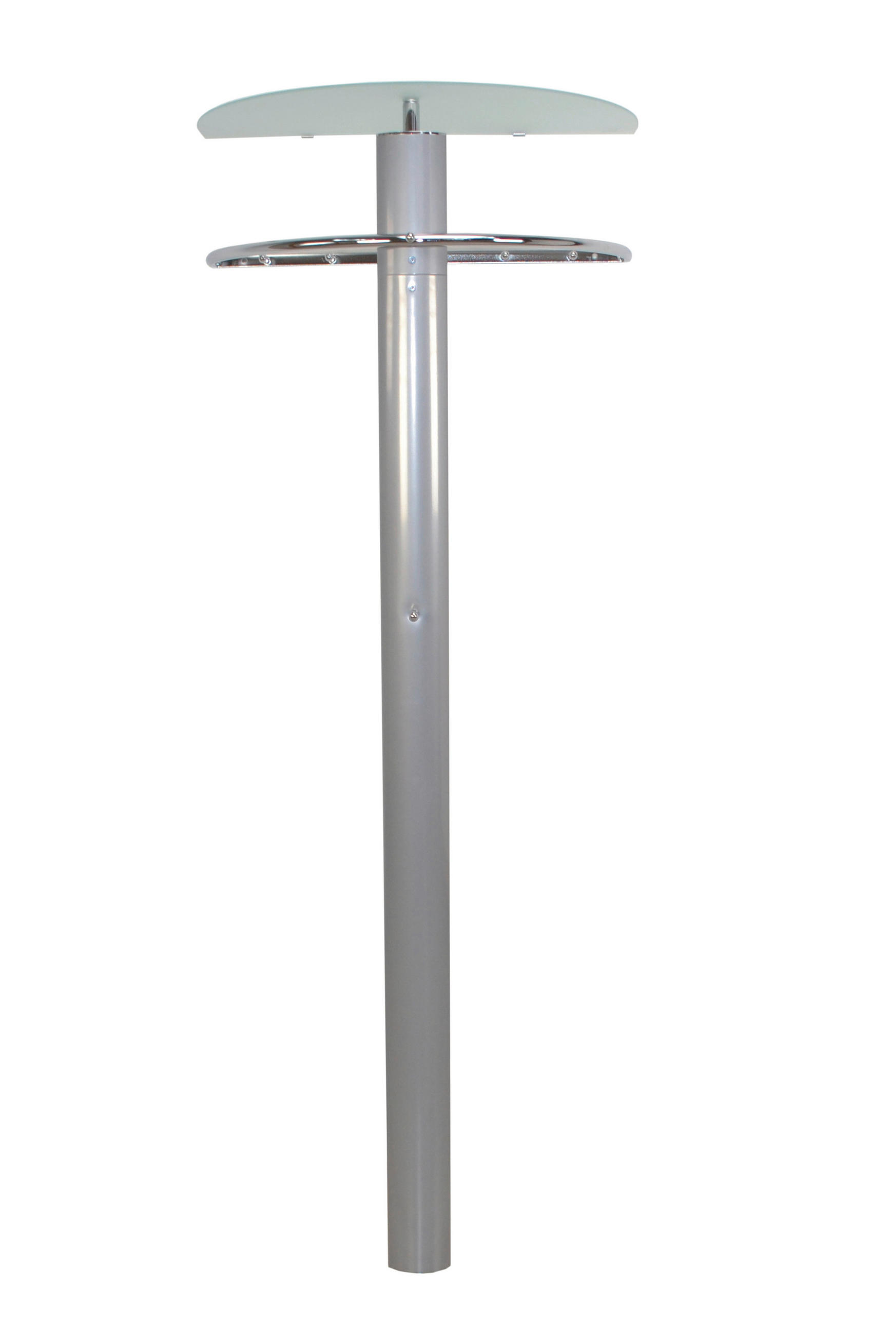 WANDGARDEROBE  in Alufarben  - Alufarben, Design, Glas/Metall (71/185/42cm) - MID.YOU