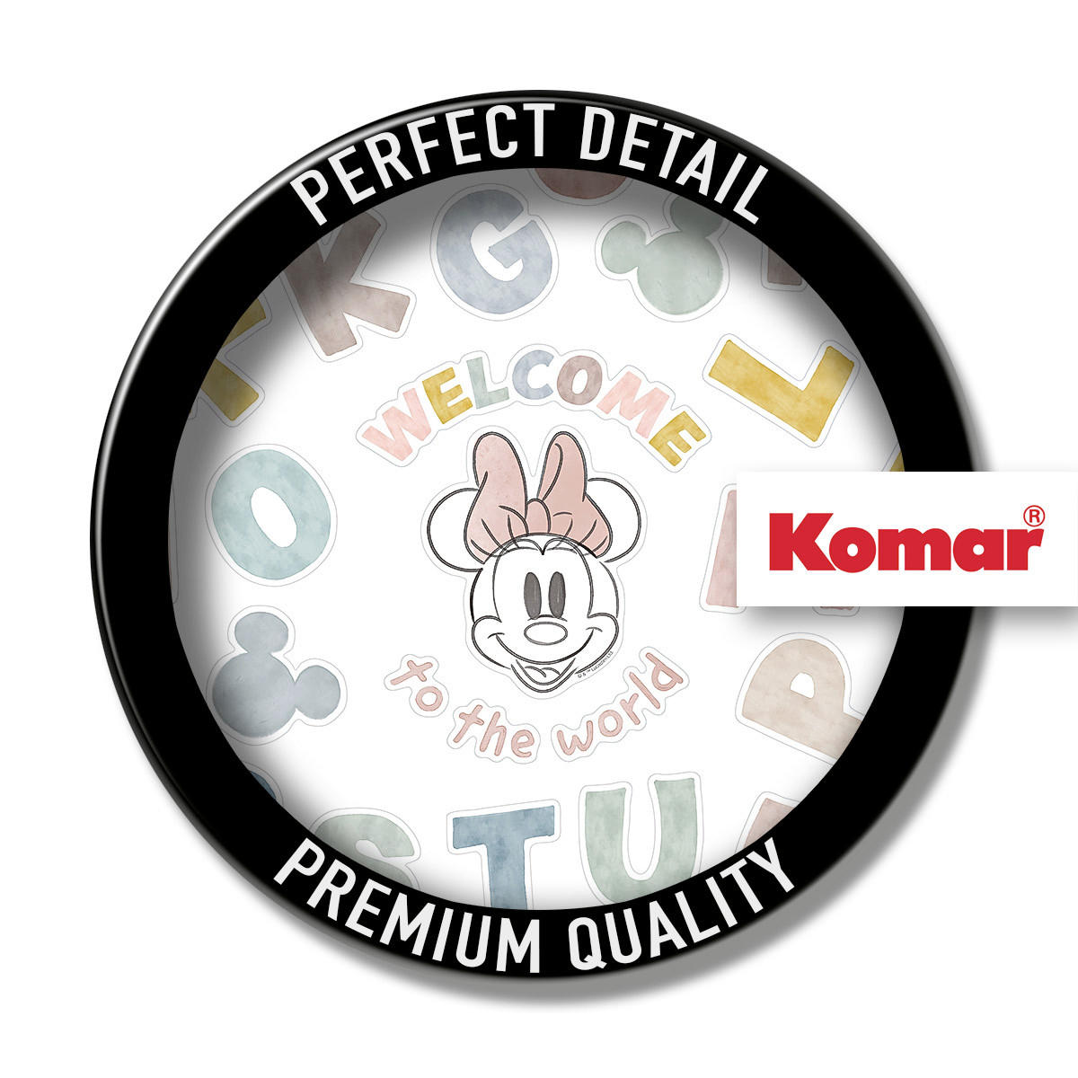WANDTATTOO 50/70 cm     - Multicolor, Basics, Kunststoff (50/70cm) - Komar