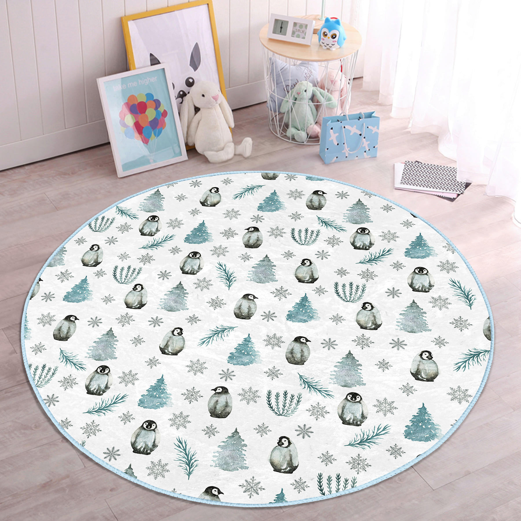 XXXLutz Kinderteppich Mehrfarbig 150x150 cm