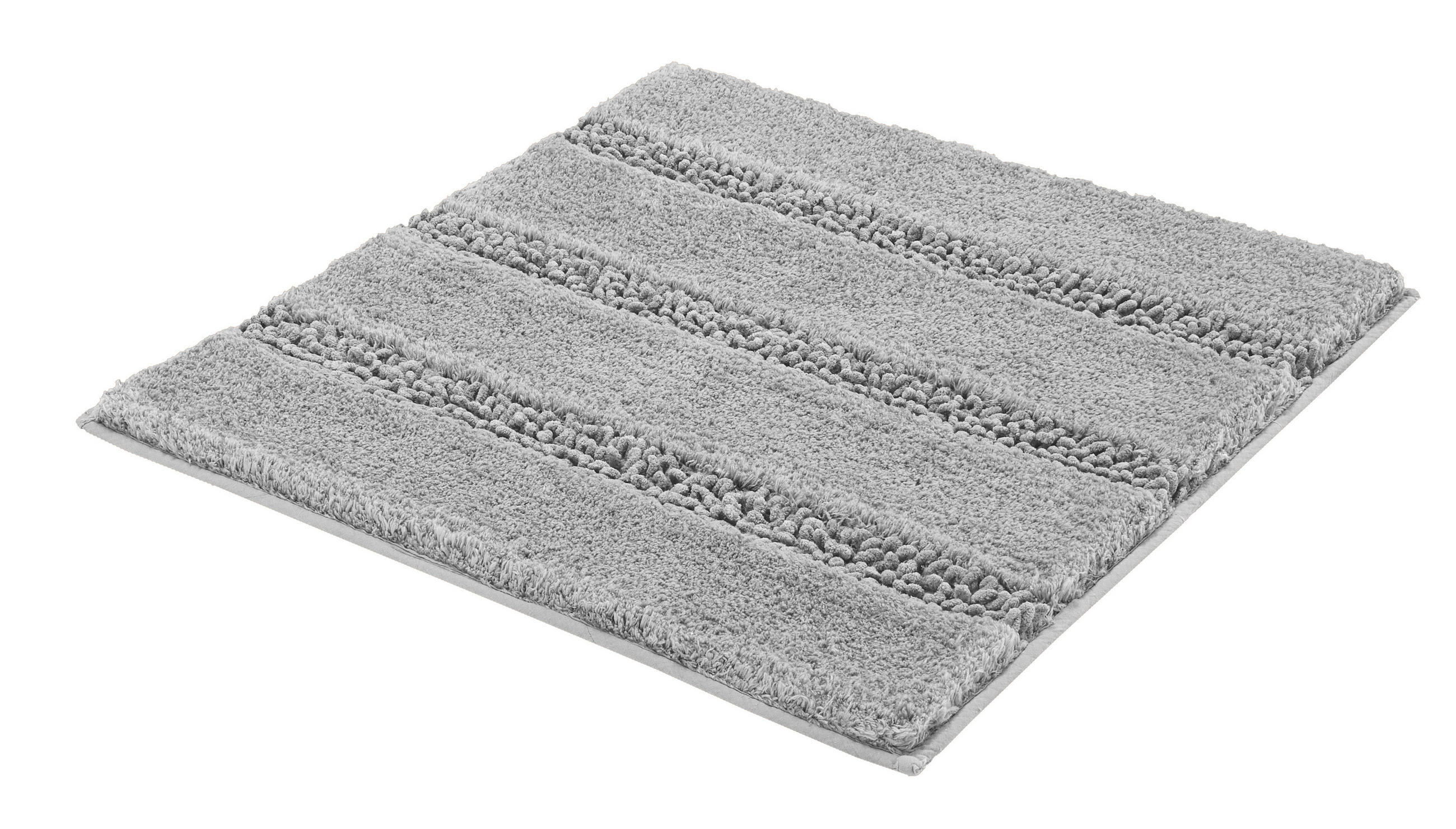 KUPAONSKI TEPIH srebrne boje  MONROVIA  - srebrne boje, Konvencionalno, tekstil (60/60cm) - Kleine Wolke