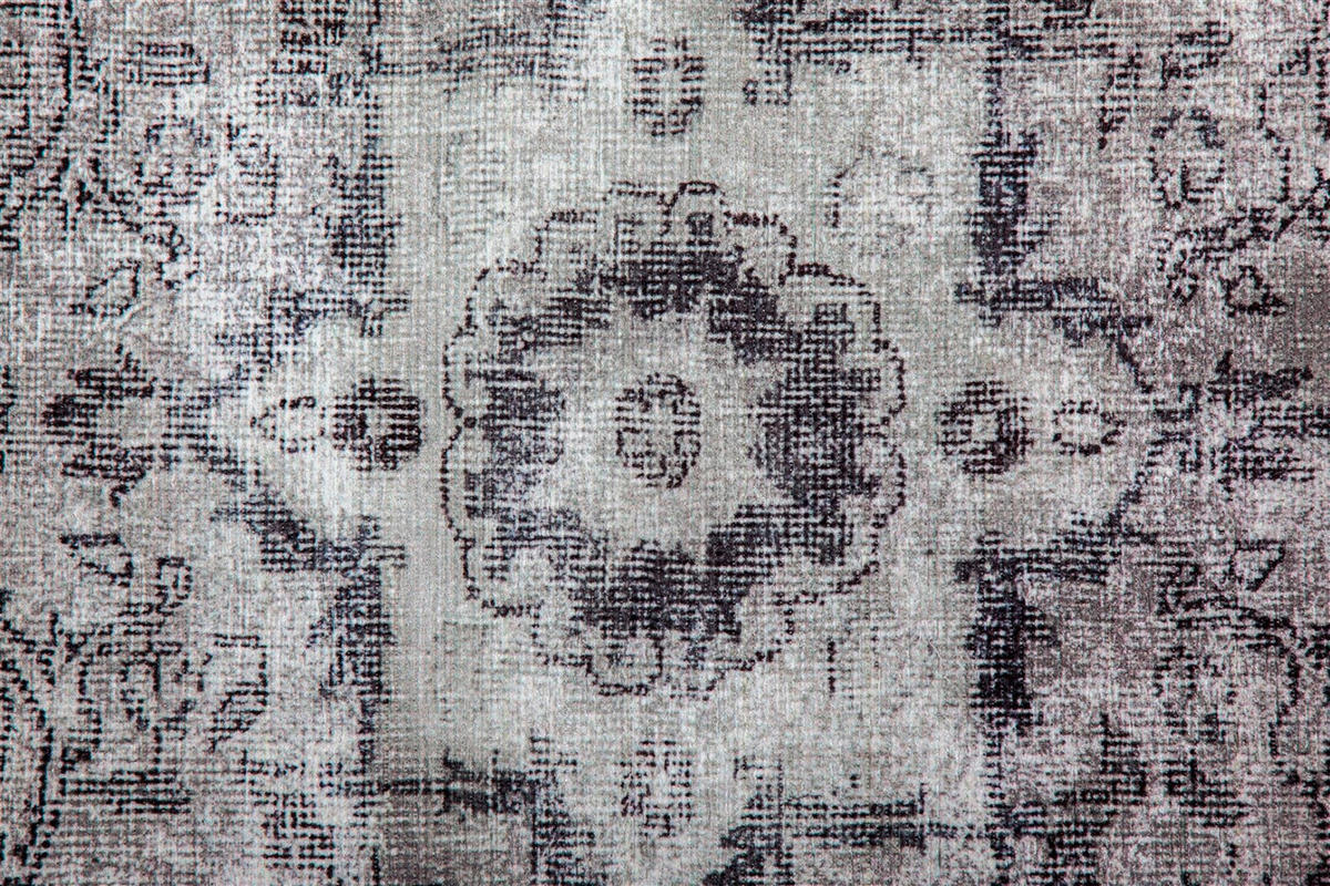 FLACHWEBETEPPICH 200/290 cm Vintage 8400 Grau Grau  - Grau, KONVENTIONELL, Textil (200/290cm)