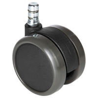 HJUL TILL SNURRSTOL 5 delar  - svart, Basics, metall/plast (5/7/6,5cm) - MID.YOU