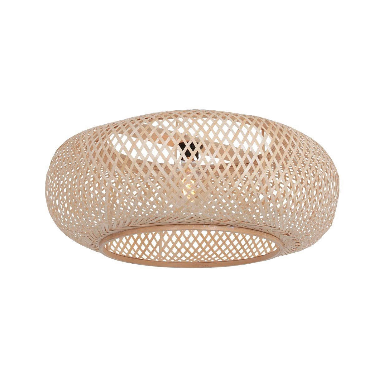 STEHLEUCHTE SPARKELD LIGHT 50/240/230 cm Modern  - Beige/Creme, Trend, Naturmaterialien/Metall (50/240/230cm)