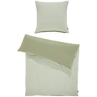 WENDEBETTWÄSCHE 2-teilig 135/200 cm  - Salbeigrün, Textil (135/200cm) - Dieter Knoll